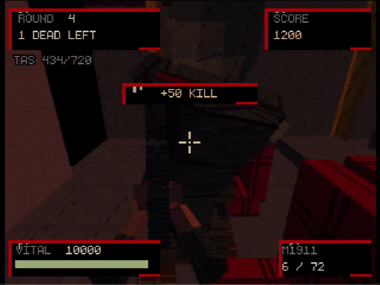 Animated Theatre Stalker close to the native N64 camera